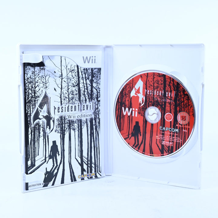 Resident Evil 4 - Nintendo Wii Game + Manual - PAL - MINT DISC!