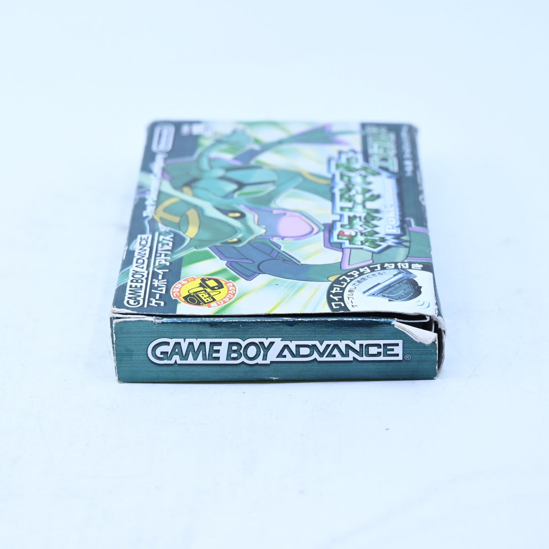 Pokemon Emerald - Nintendo Gameboy Advance / GBA Boxed Game - NTSC-J
