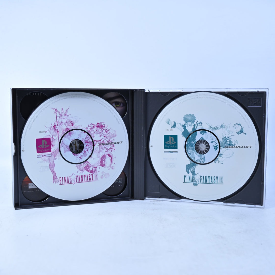 Final Fantasy IX - Sony Playstation 1 / PS1 Game + Manual - PAL - MINT DISC!