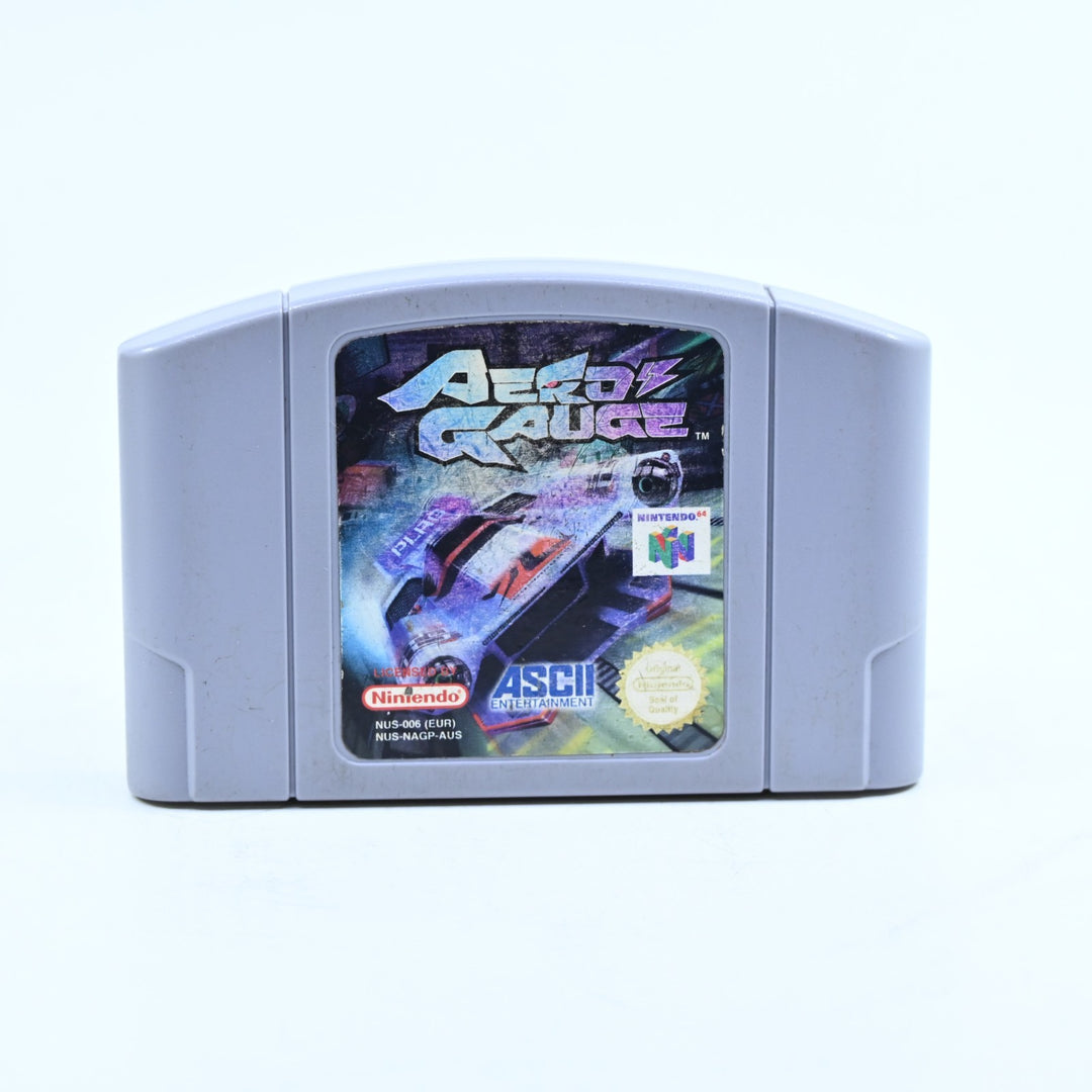 Aero Gauge - N64 / Nintendo 64 Boxed Game - No Manual - PAL - FREE POST!