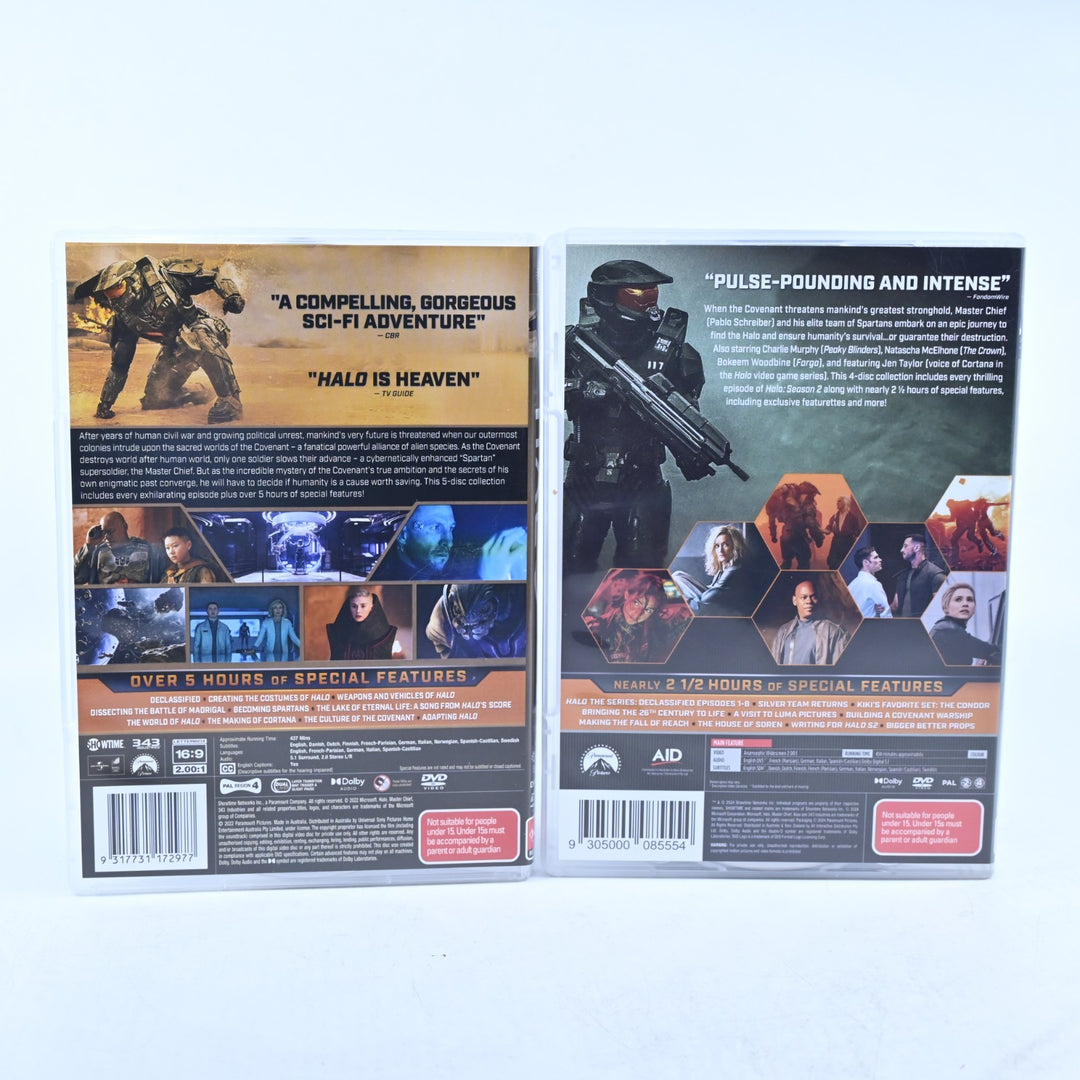 Halo - Seasons 1 & 2 - Region 4 - DVD