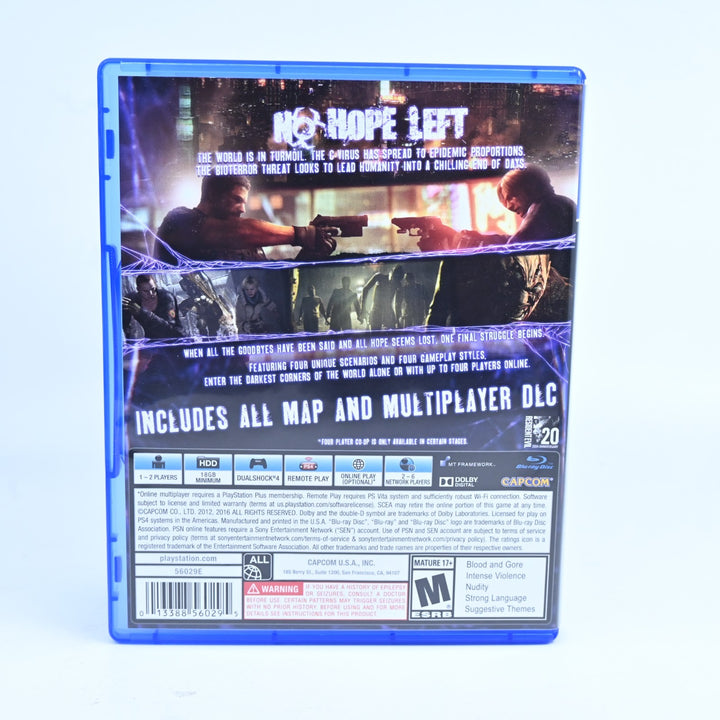 Resident Evil 6 - Sony Playstation 4 / PS4 Game - FREE POST!