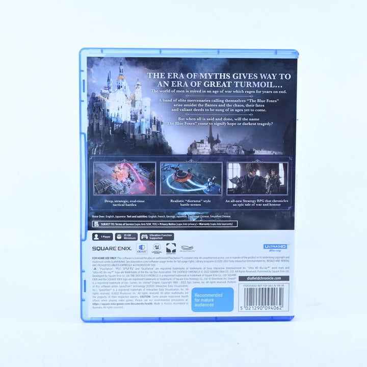 The DioField Chronicle - Sony Playstation 5 / PS5 Game - MINT DISC!
