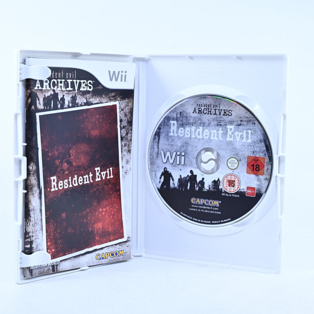Resident Evil Archives - Nintendo Wii Game + Manual - PAL - MINT DISC!