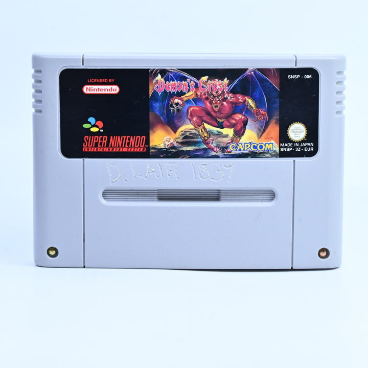 Demon's Crest - Super Nintendo / SNES Boxed Game - No Manual - PAL - FREE POST!