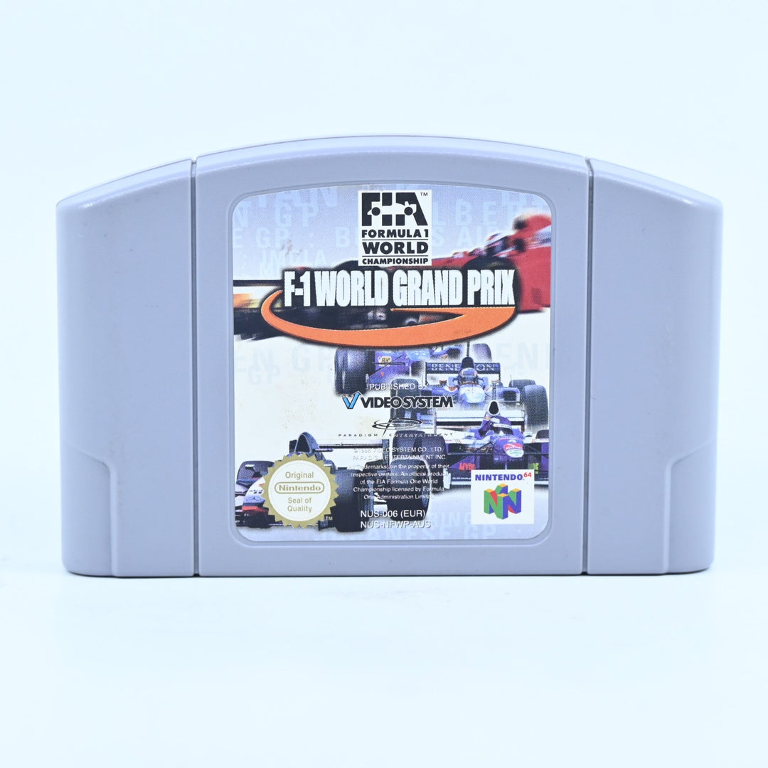 F-1 World Grand Prix - N64 / Nintendo 64 Game - PAL - FREE POST!