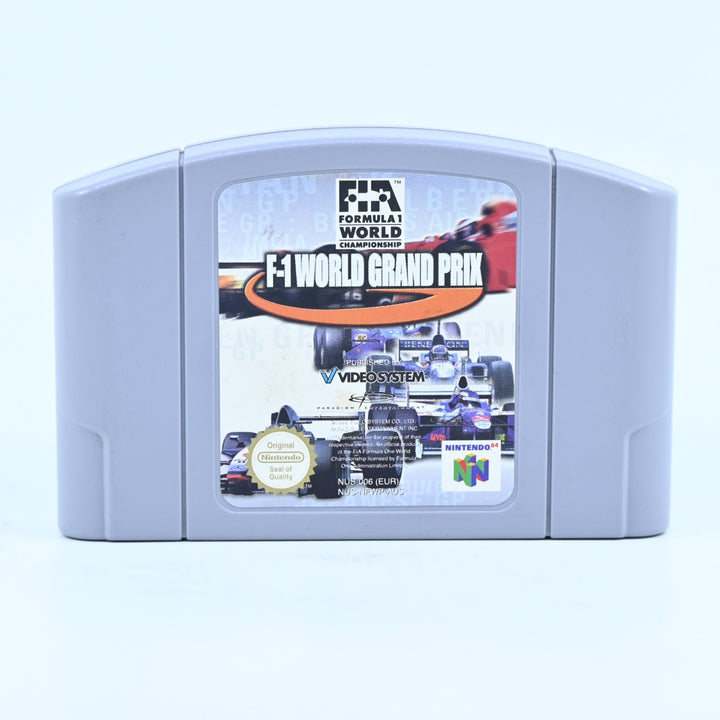 F-1 World Grand Prix - N64 / Nintendo 64 Game - PAL - FREE POST!