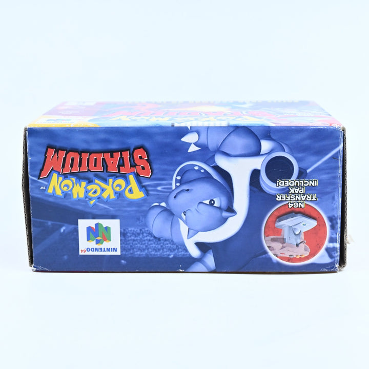 Pokemon Stadium - WITH N64 TRANSFER PAK - N64 / Nintendo 64 Boxed Game - PAL