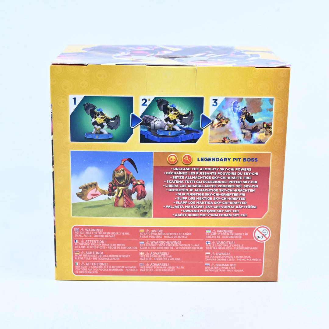 SEALED! Legendary Pit Boss - Sensei Skylander - Skylanders Imaginators - Toy