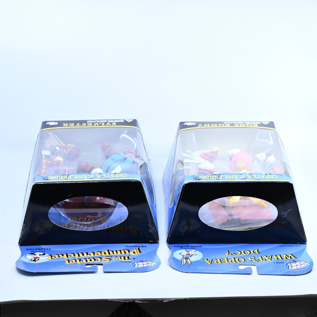 SEALED! Looney Tunes - Create-A-Scene Complete Series 1 Set - DC Direct Figure