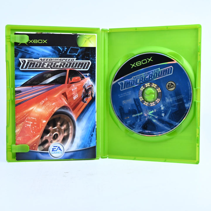 Need for Speed Underground - Original Xbox Game + Manual - PAL - MINT DISC!