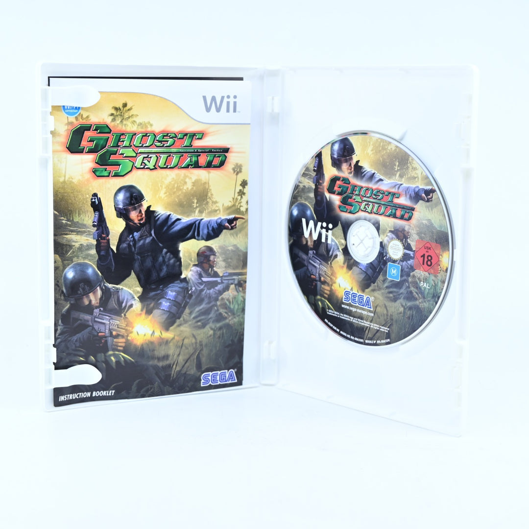 Ghost Squad - Nintendo Wii Game + Manual - PAL - MINT DISC!