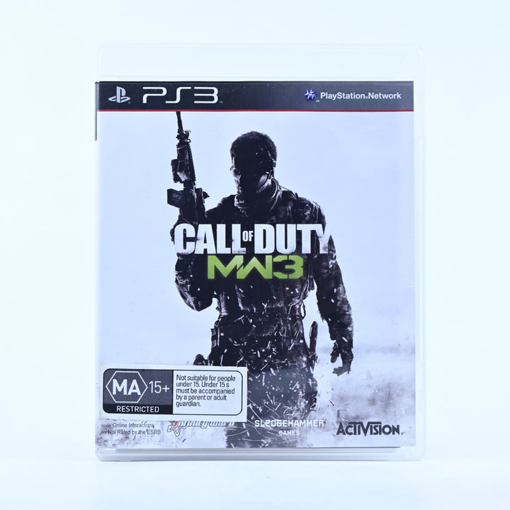 Call of Duty: Modern Warfare 3 - Sony Playstation 3 / PS3 Game + Manual