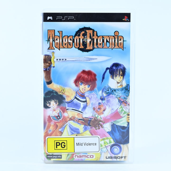 Tales of Eternia - Sony PSP Game + Manual - FREE POST!