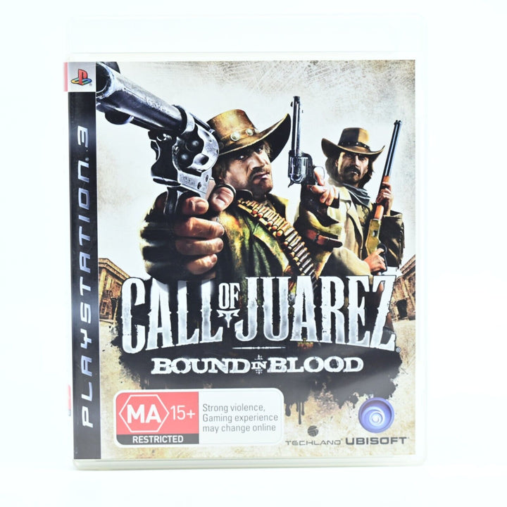 Call of Juarez: Bound in Blood - Sony Playstation 3 Game + Manual - MINT DISC!