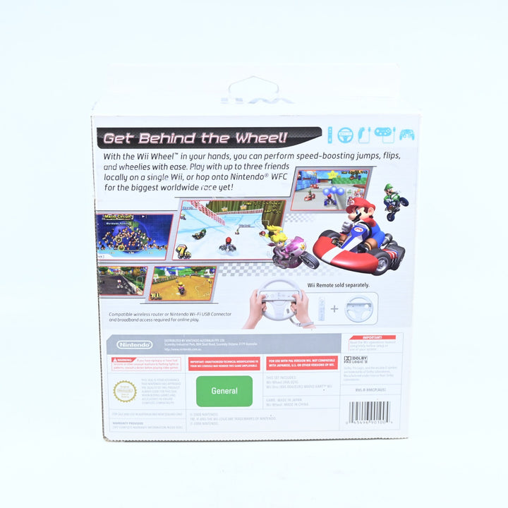 Mario Kart Wii Boxed + Wheel - Nintendo Wii Game + Manual - PAL - MINT DISC!
