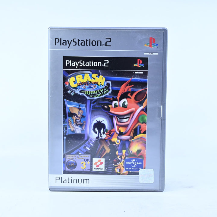 Crash Bandicoot: The Wrath of Cortex - PS2 Game + Manual - PAL