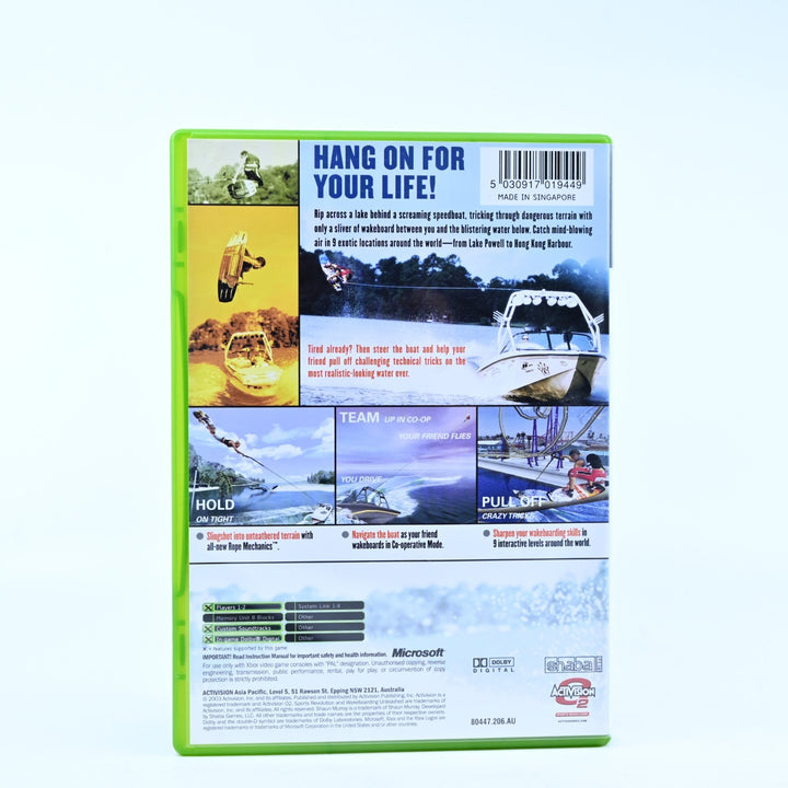 Wakeboarding Unleashed - Original Xbox Game + Manual - PAL - MINT DISC!