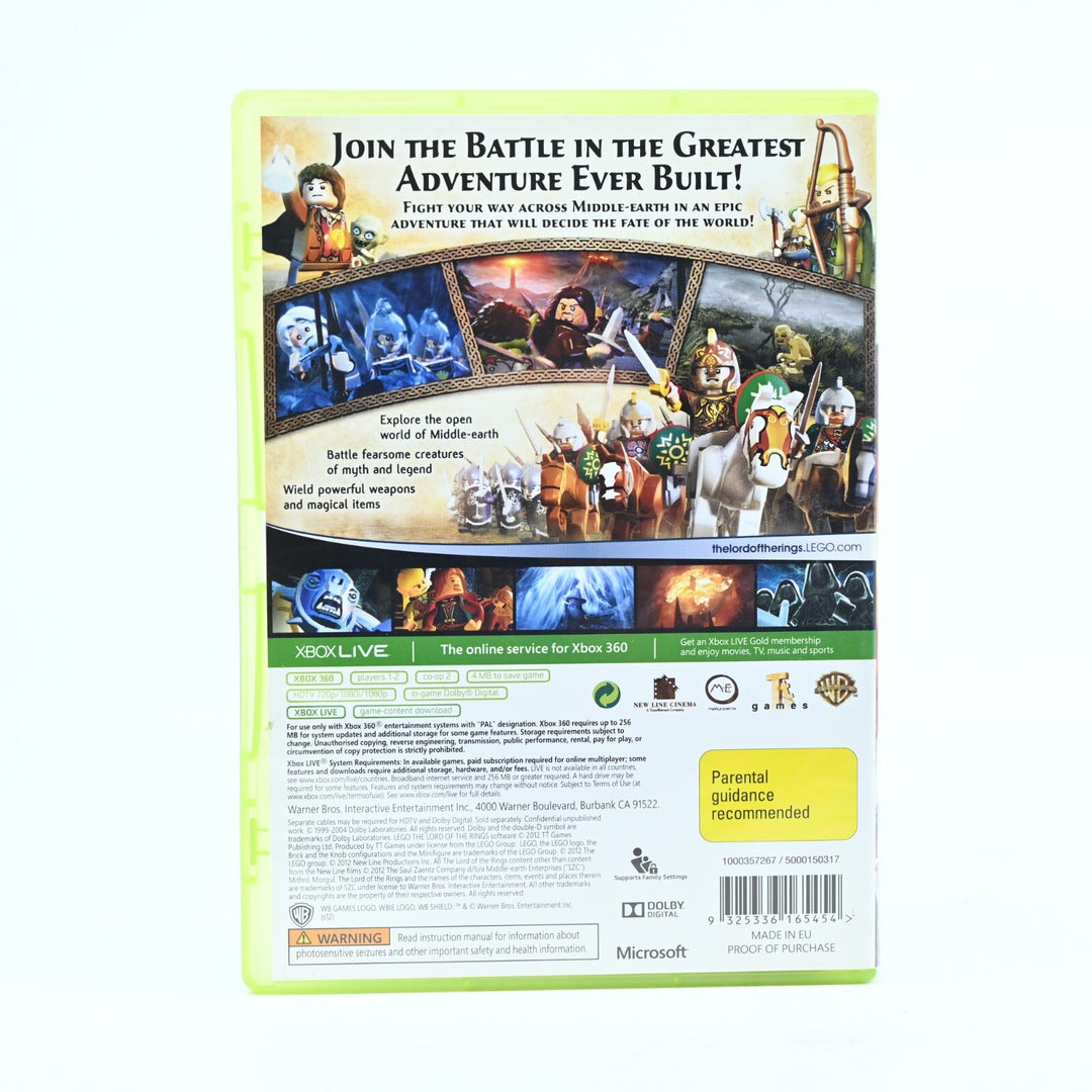 LEGO The Lord of the Rings - Xbox 360 Game + Manual - PAL - MINT DISC!