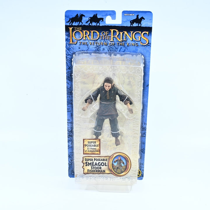 SEALED! Smeagol Stoor Fisherman - Lord of the Rings - Toy Biz - 2004