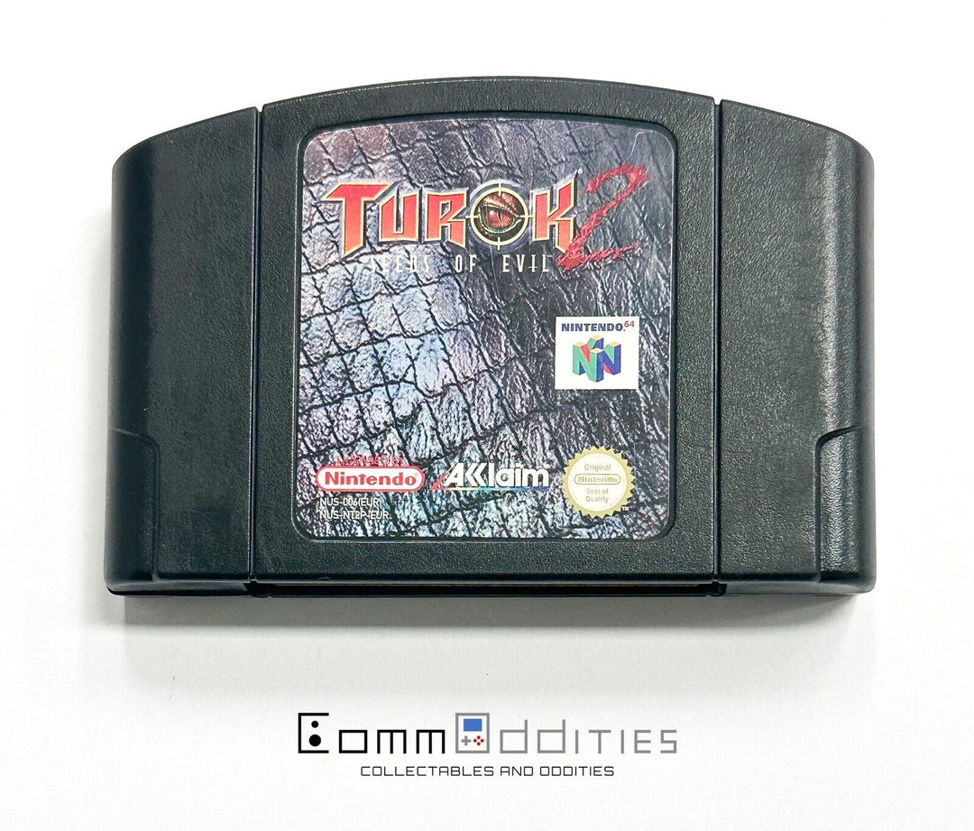 Turok 2: Seeds of Evil  - N64 / Nintendo 64 Game - PAL - FREE POST!