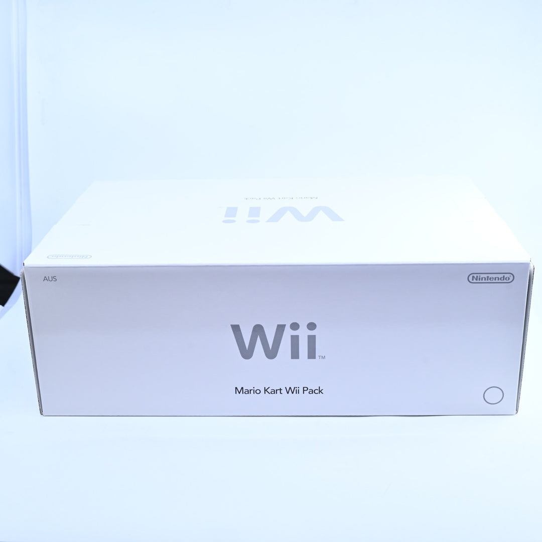 UNUSED! Mario Kart Wii Pack - White - 25th Anniversary - Wii Boxed Console - PAL