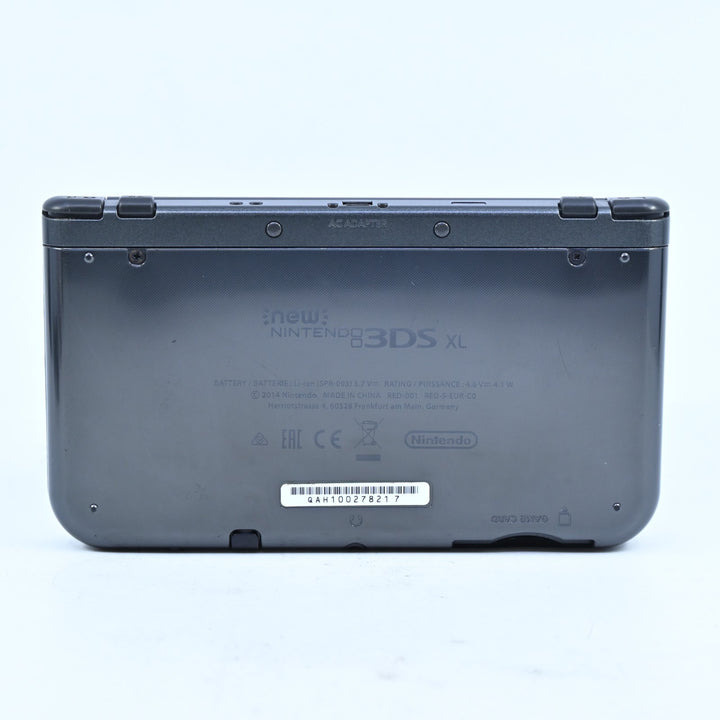 Metallic Black - Top IPS - 'New' Nintendo 3DS Console XL RED-001 - PAL FREE POST