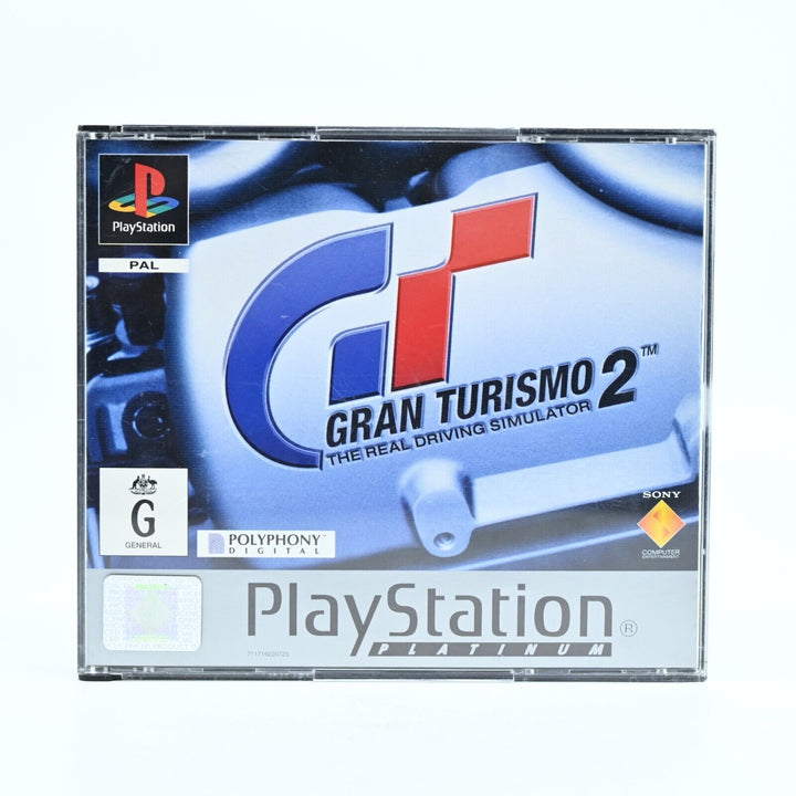 Gran Turismo 2  + Manual - Sony Playstation 1 / PS1 Game - PAL - MINT DISCS!