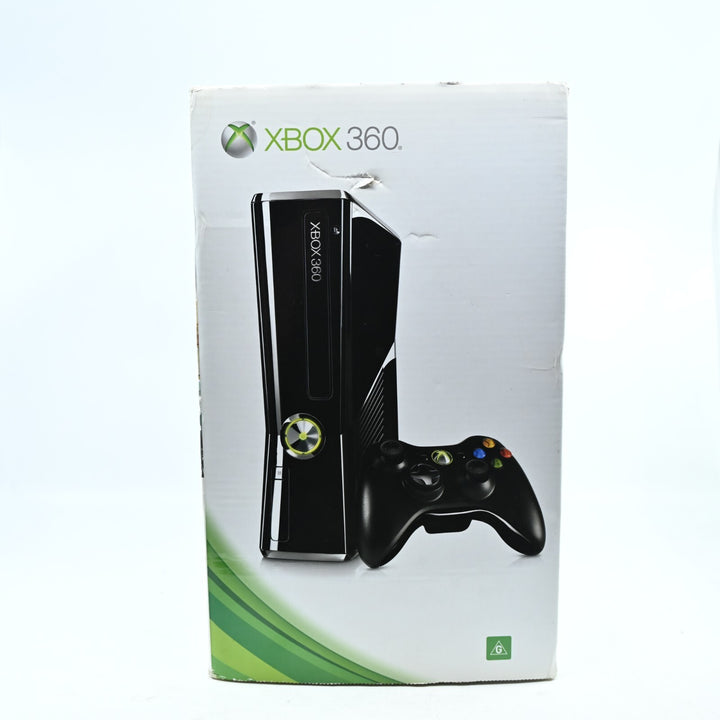 Black Slim - Kinect Ready - Xbox 360 Boxed Console - PAL - FREE POST!