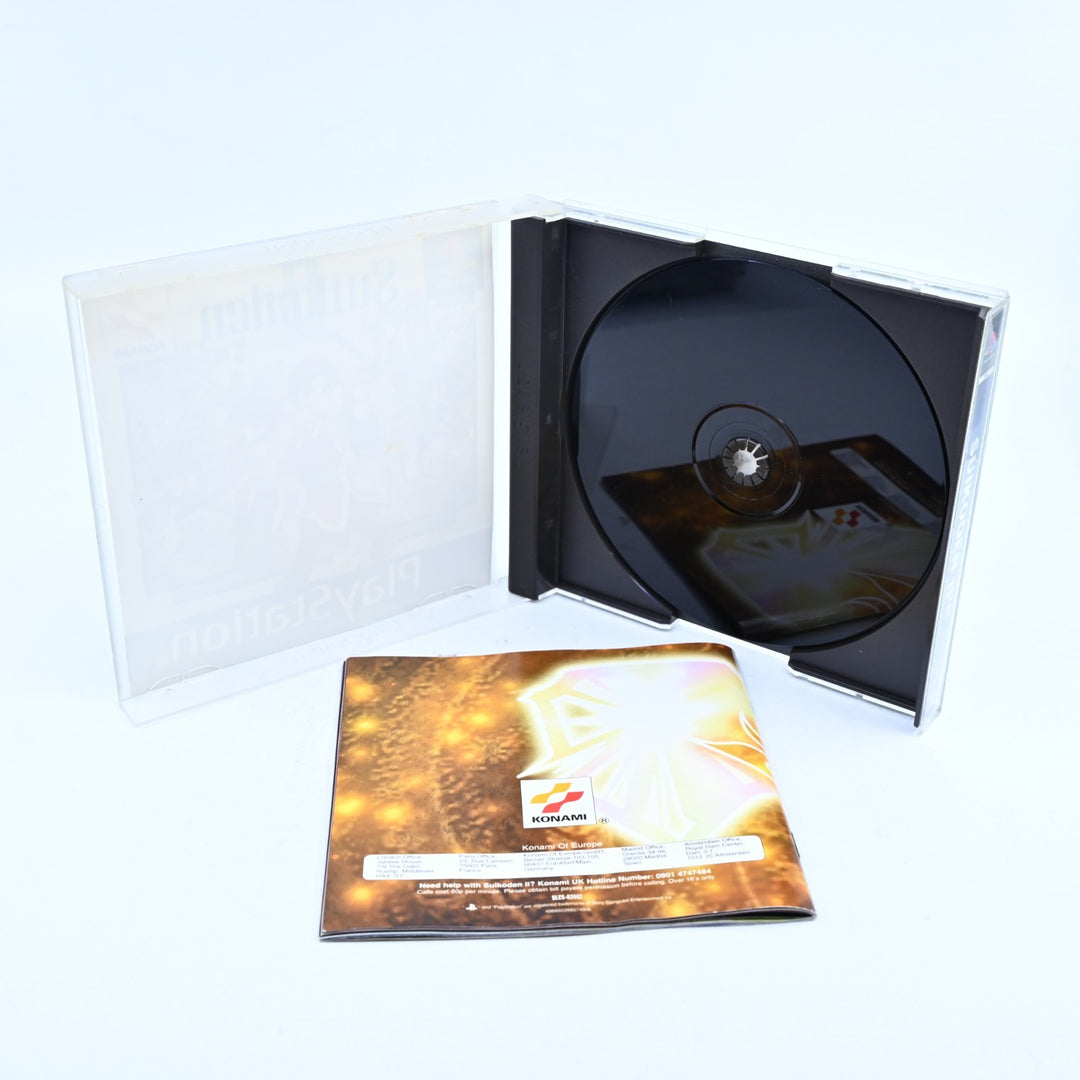 Suikoden II - Sony Playstation 1 / PS1 Game + Manual - PAL - MINT DISC!