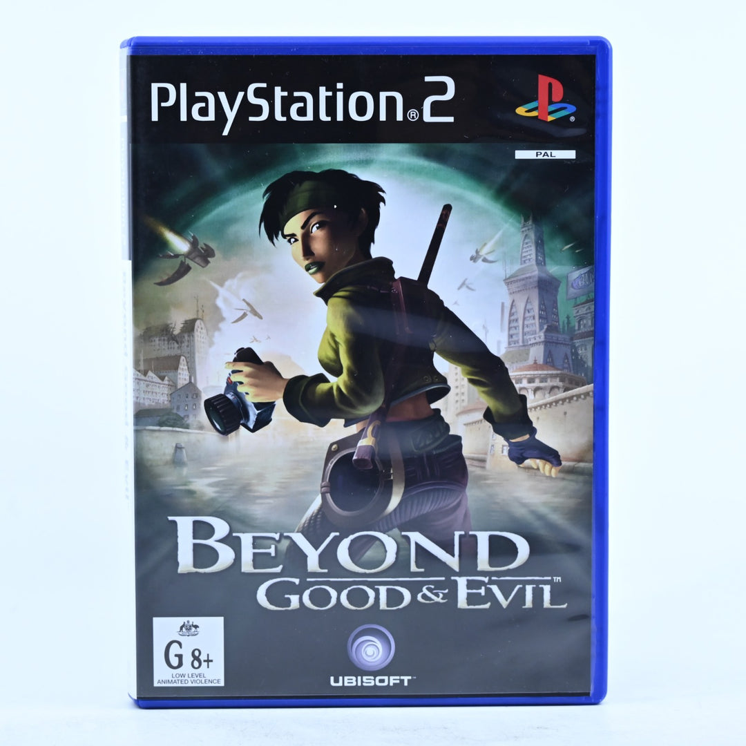 Beyond Good & Evil - Sony Playstation 2 / PS2 Game + Manual - PAL - MINT DISC!