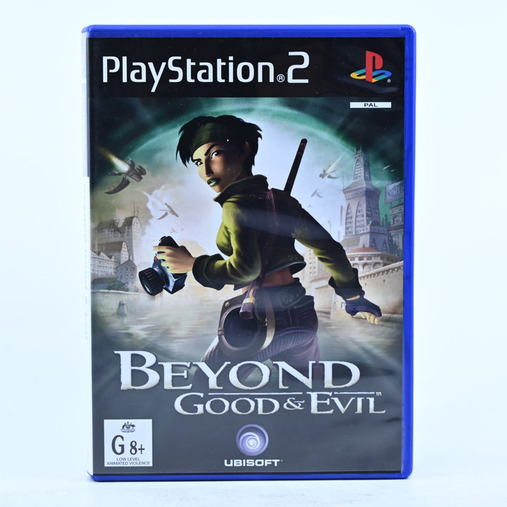 Beyond Good & Evil - Sony Playstation 2 / PS2 Game + Manual - PAL - MINT DISC!