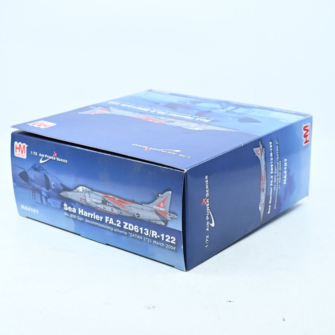 Hobby Master 1:72 Sea Harrier FA.2 ZD613/R-122 "Satan 1" HA4101 - Die Cast Plane