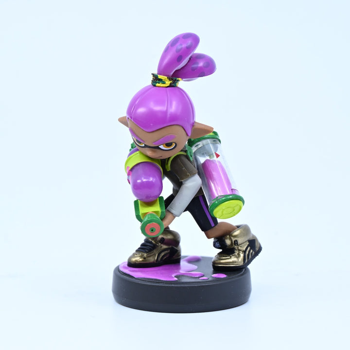 Inkling Boy (Purple) Amiibo - Splatoon - Nintendo - Toy