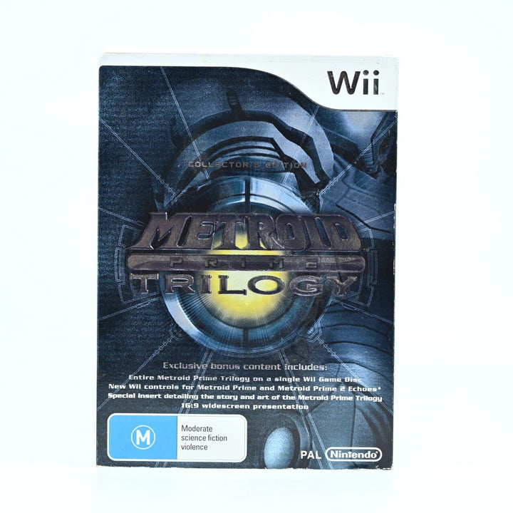 Metroid Prime Trilogy - COMPLETE - Nintendo Wii Game - PAL - MINT DISC!