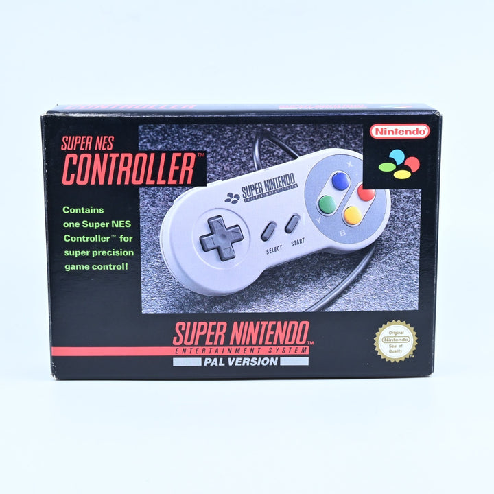 Official Super Nintendo SNES Boxed Controller - Super Nintendo / SNES Accessory