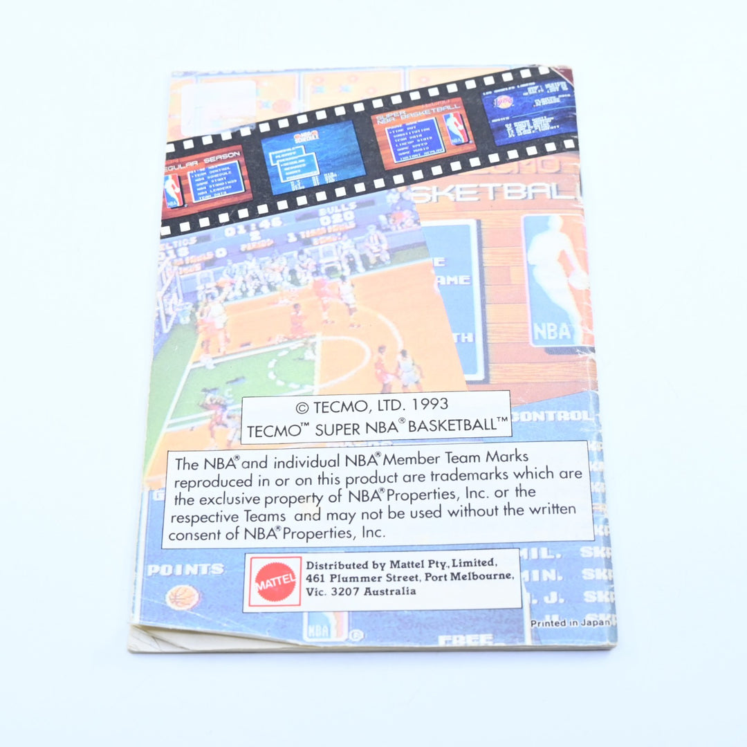 Tecmo Super NBA Basketball - Super Nintendo / SNES Boxed Game - PAL - FREE POST!
