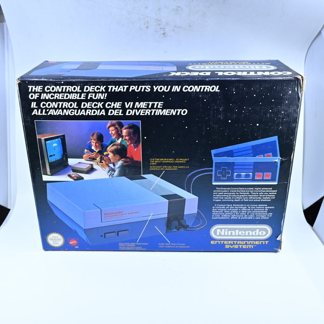 NES Control Deck - Nintendo Entertainment System / NES Boxed Console - PAL