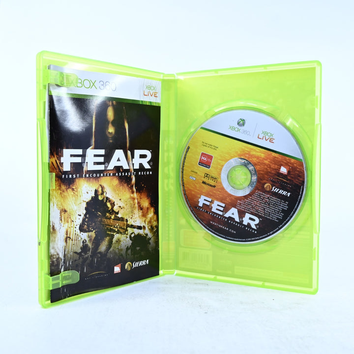 F.E.A.R. - Xbox 360 Game + Manual - PAL - MINT DISC! FEAR