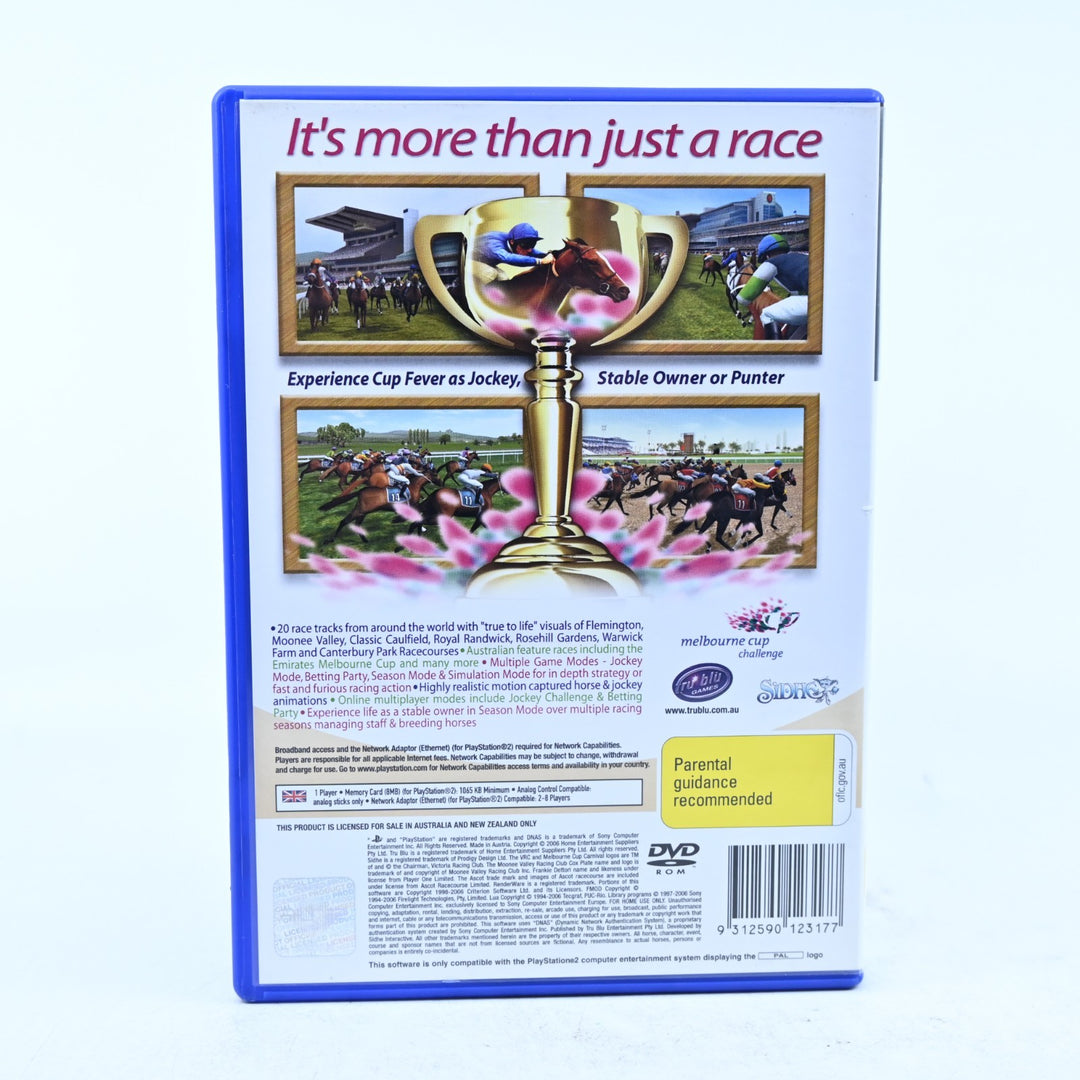 Melbourne Cup Challenge - Sony Playstation 2 / PS2 Game + Manual - PAL