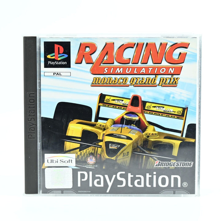 Racing Simulation Monaco Grand Prix - Sony Playstation 1 / PS1 Game - PAL