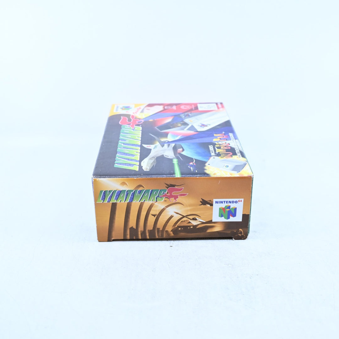 Lylat Wars - N64 / Nintendo 64 Boxed Game + Rumble Pak - PAL - FREE POST!