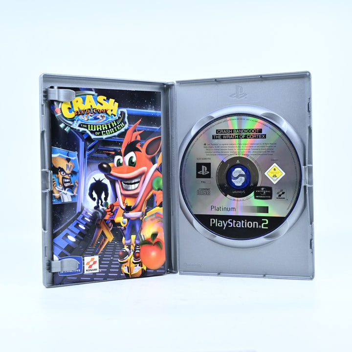 Crash Bandicoot: The Wrath of Cortex - Sony Playstation 2 / PS2 Game + Manual