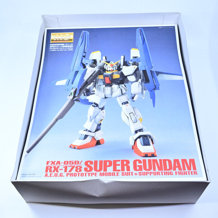 FXA-05D/RX-178 Super Gundam AEUG - MG 1/100 - Bandai - Prebuilt/Parts