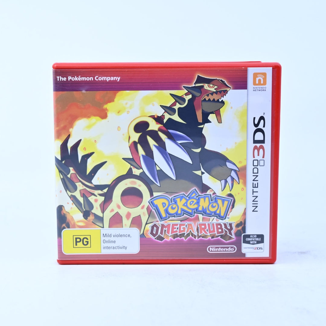 Pokemon Omega Ruby - Nintendo 3DS Game - PAL + Manual - FREE POST!