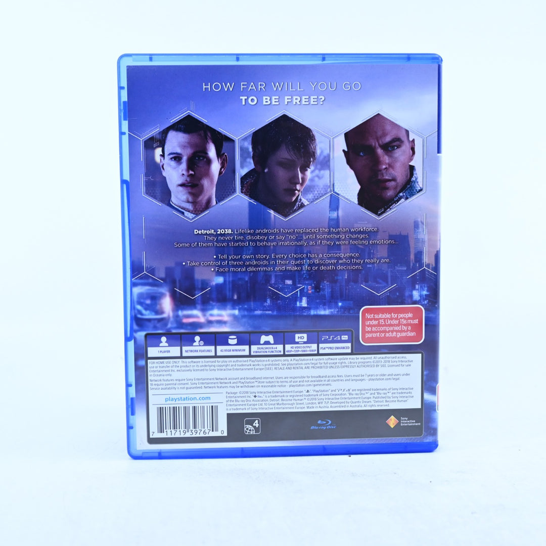 Detroit: Become Human - Sony Playstation 4 / PS4 Game - MINT DISC!