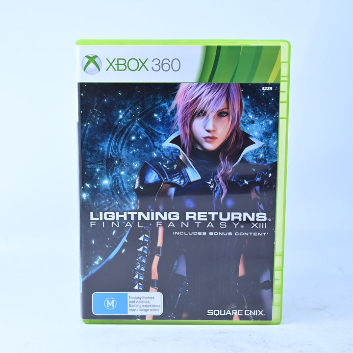 Final Fantasy XIII: Lightning Returns - Xbox 360 Game + Manual - PAL