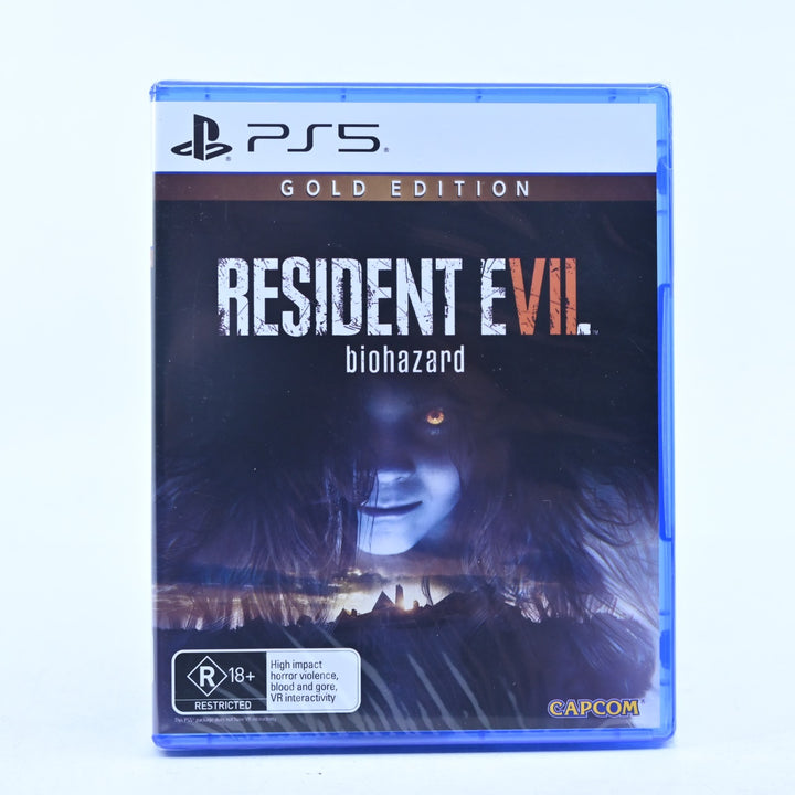 SEALED! - Resident Evil VII Biohazard - Gold Edition - PS5 Game