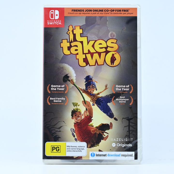 SEALED! It Takes Two - Nintendo Switch Game - FREE POST!