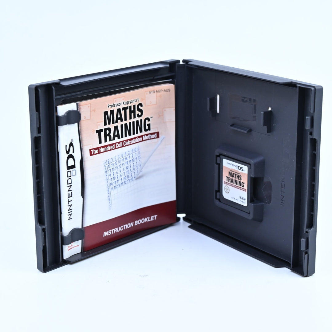 Professor Kageyama's Maths Training - Nintendo DS Game - PAL + Manual